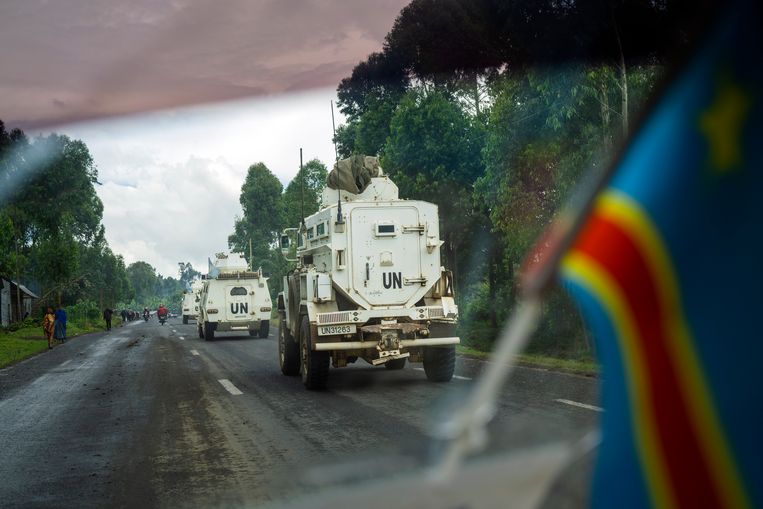 VN-patrouilles in Goma. Beeld AP