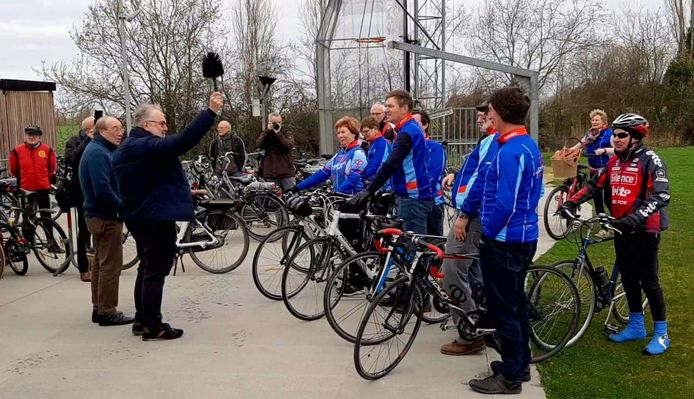 Archiefbeeld sportabedevaart Watou 2020