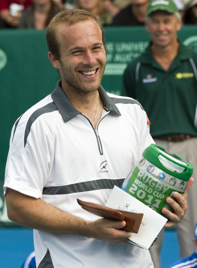 Olivier Rochus qualifié au 2e tour du Challenger de Genève Foto
