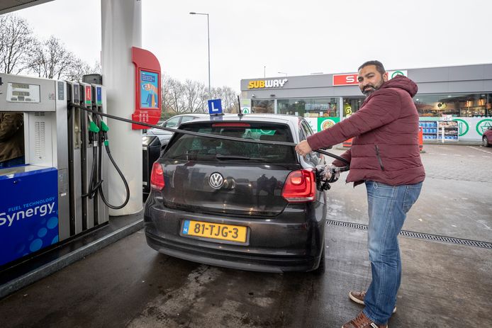 Ter illustratie: het Esso-tankstation aan de N11 bij Bodegraven.