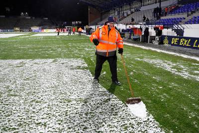 Sneeuw als spelbreker? Gent-Club kan doorgaan, woensdag duidelijkheid over andere Croky Cup-duels
