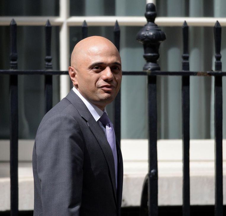Sajid Javid. Beeld afp