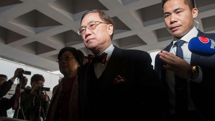 De voormalige leider van Hong Kong, Donald Tsang