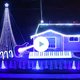 Spectaculaire Kerstlichtshow!