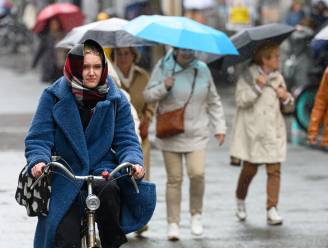 WEERBERICHT. Regenachtige dag met afwisselend zonnige perioden, temperaturen tot 18 graden