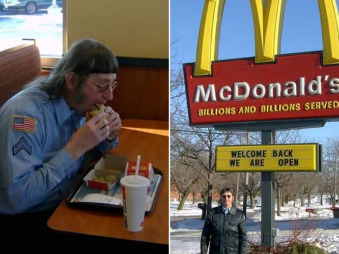 Man eet 50 jaar lang elke dag Big Mac in dezelfde McDonald’s