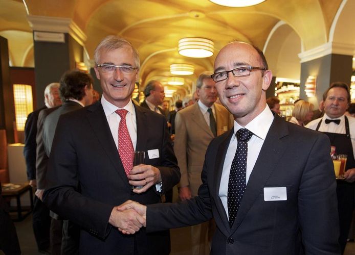 Geert Bourgeois en Rudy Demotte.
