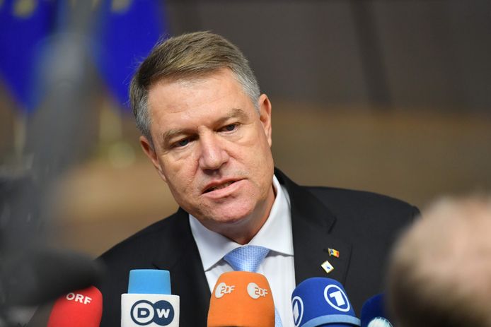 Roemeens president Klaus Iohannis