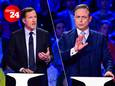 Paul Magnette (PS) en Bart De Wever (N-VA) gingen in debat voor de camera's van VTM en RTL.