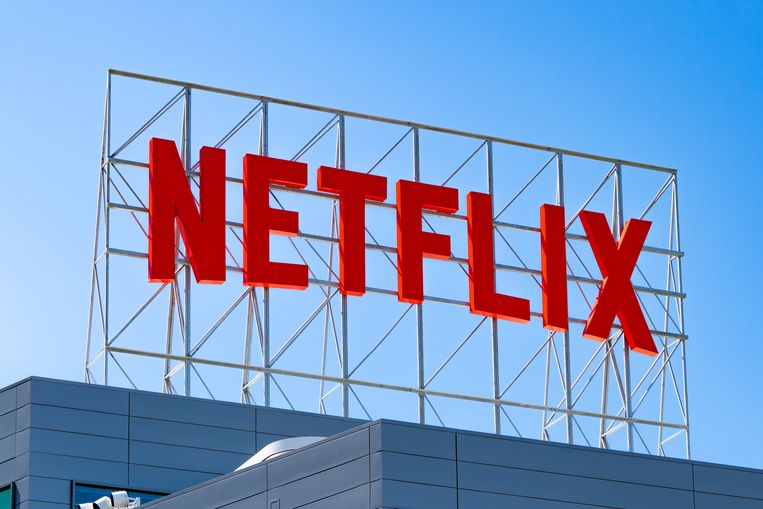 Het hoofdkantoor van Netflix in Hollywood, Los Angeles. Beeld GC Images