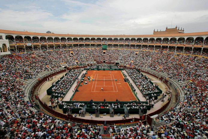 Spanje speelde in 2008 in de Davis Cup al in Las Ventas, de stierenvechtersarena van Madrid. De Spanjaarden wonnen hier van de Verenigde Staten.