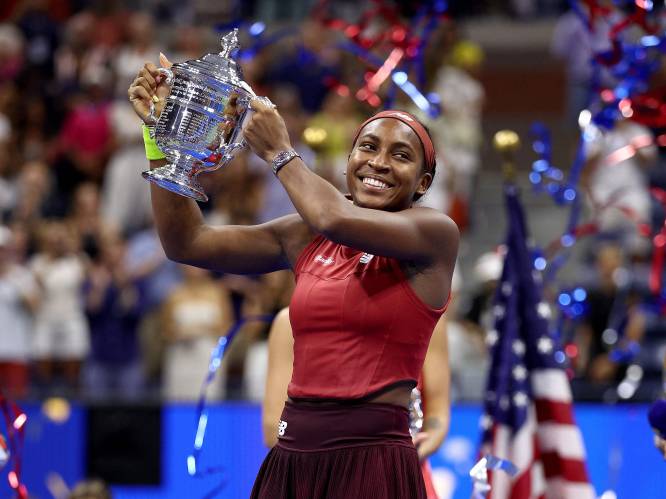 “Ongelooflijk om op hetzelfde podium te staan als Serena en Venus”: 19-jarige Coco Gauff wint in eigen land US Open