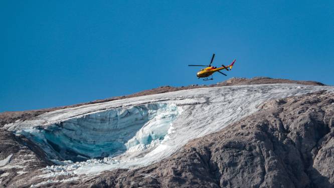 Enorme gletsjerbreuk in Italiaanse Alpen: zeker zes doden, nog zeventien vermisten