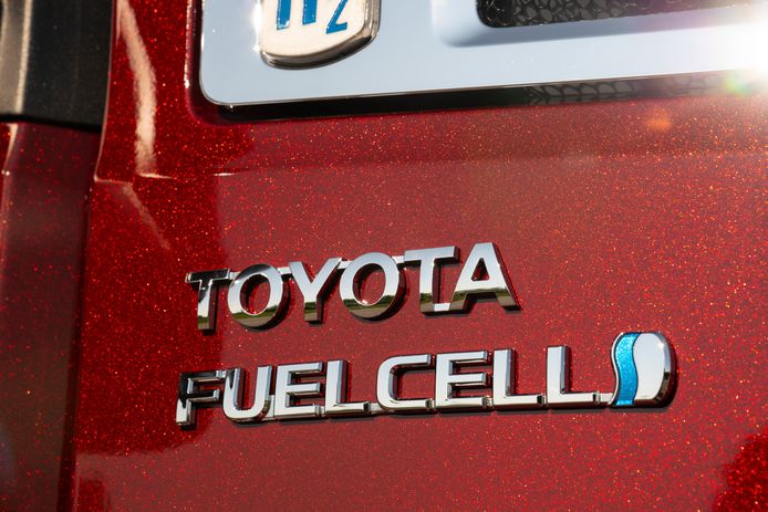 De vorig jaar gepresenteerde waterstoftruck van Toyota en Paccar.