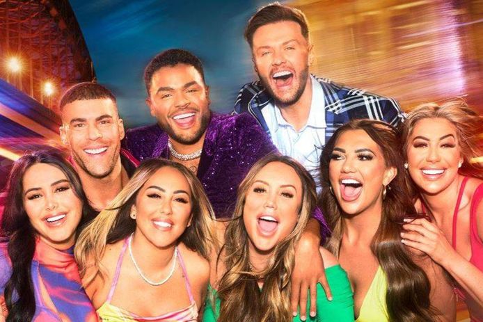 Cast op de poster van 'Geordie Shore: The Reunion Series'