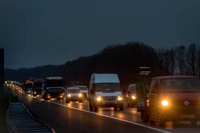 File bij knooppunt Grijsoord neemt af