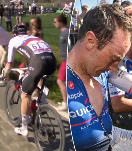 Yves Lampaert n'a toujours pas de nouvelles du spectateur imprudent qui l'a fait tomber à Paris-Roubaix: “Aucune idée de qui est ce type”
