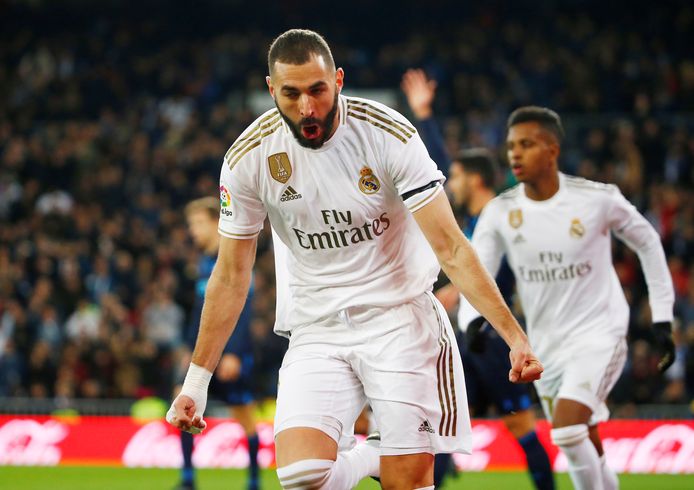 Karim Benzema is dit seizoen de grote man voor Real Madrid. De Fransman scoorde dit seizoen al twaalf keer in zestien duels.