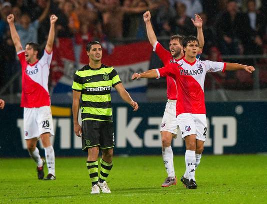 FC Utrecht won op 26 augustus 2010 met 4-0 van de Schotse topclub Celtic.