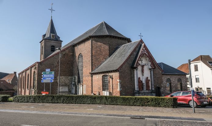 De Sint-Corneliuskerk in Aalbeke