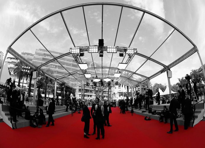 De première van Irrational Man tijdens het Filmfestival van Cannes 2015.