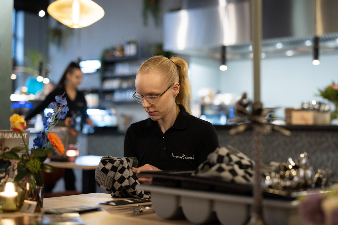 Dit is Brownies & Downies in Almelo horeca met een sociale inslag, en