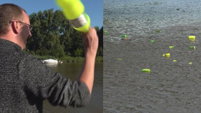 Onderzoekers gooien plastic in water... om vervuiling aan te pakken