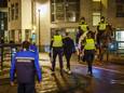 De avonden na de rellen bij de kermis op Het Rond was er veel politie op de been in het centrum van Houten.