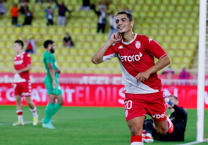 Wissam Ben Yedder is de spil in het aanvalsspel van AS Monaco, al begon hij tegen Sturm Graz en Real Sociedad op de bank.