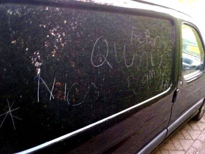 Autovandalen actief in Edese wijk Rietkampen