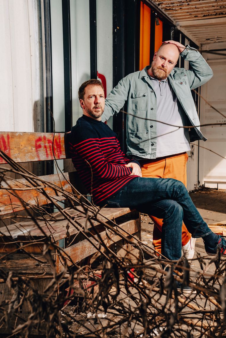 Sebastien Dewaele en Wouter Bruneel Beeld © Stefaan Temmerman