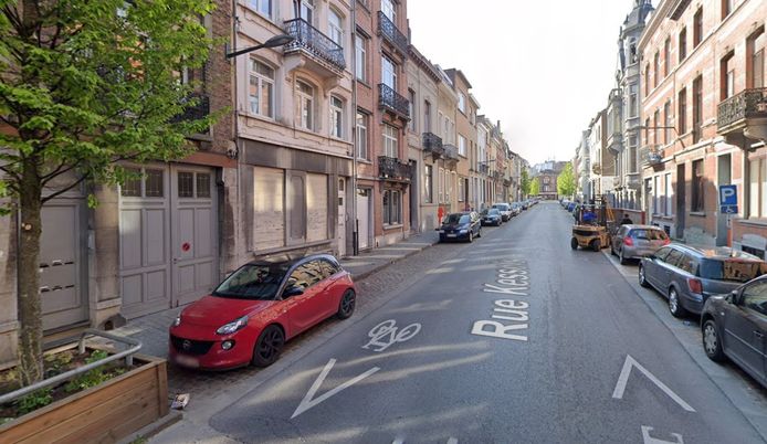 La rue Kessels à Schaerbeek.