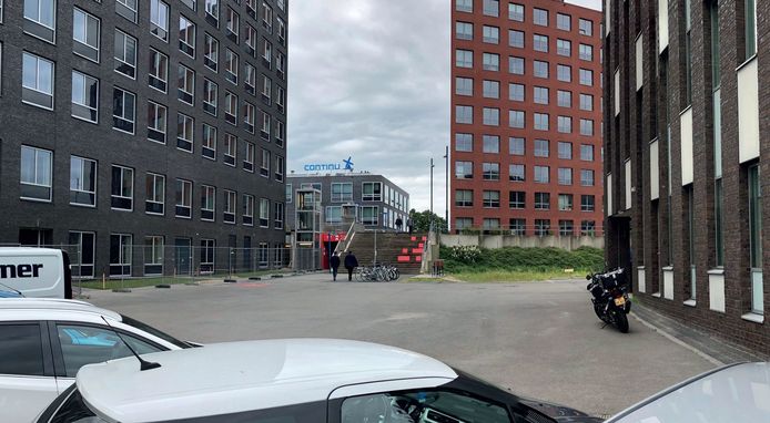 De huidige situatie bij het Holiday Inn-hotel op Flight Forum in Eindhoven.