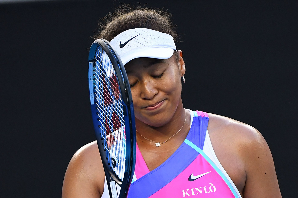 Naomi Osaka in Melbourne: “Ik had een heel andere instelling dan tijdens mijn laatste wedstrijd op de US Open vorig jaar.” Beeld AFP