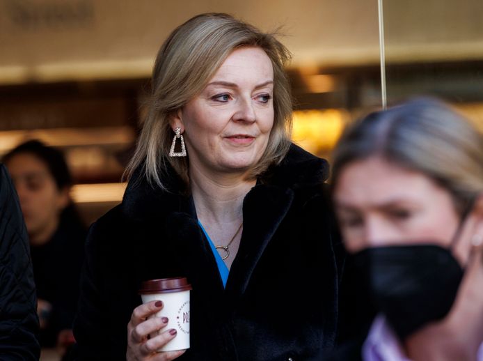 De Britse minister van Buitenlandse Zaken Liz Truss