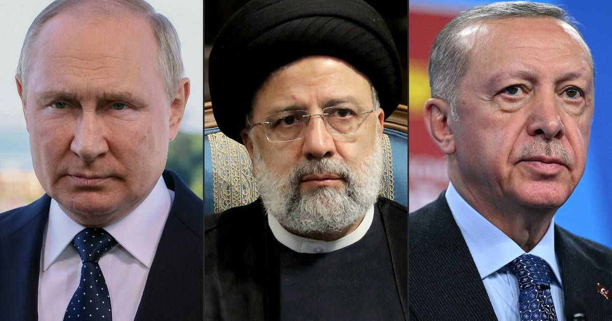 Poetin aangekomen in Iran: eerste reis buiten voormalige Sovjet-Unie ...