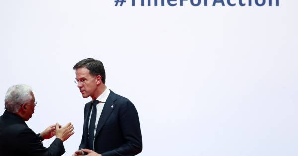 In Madrid toont Mark Rutte zich de groene klimaatpaus die hij in eigen land niet wil zijn