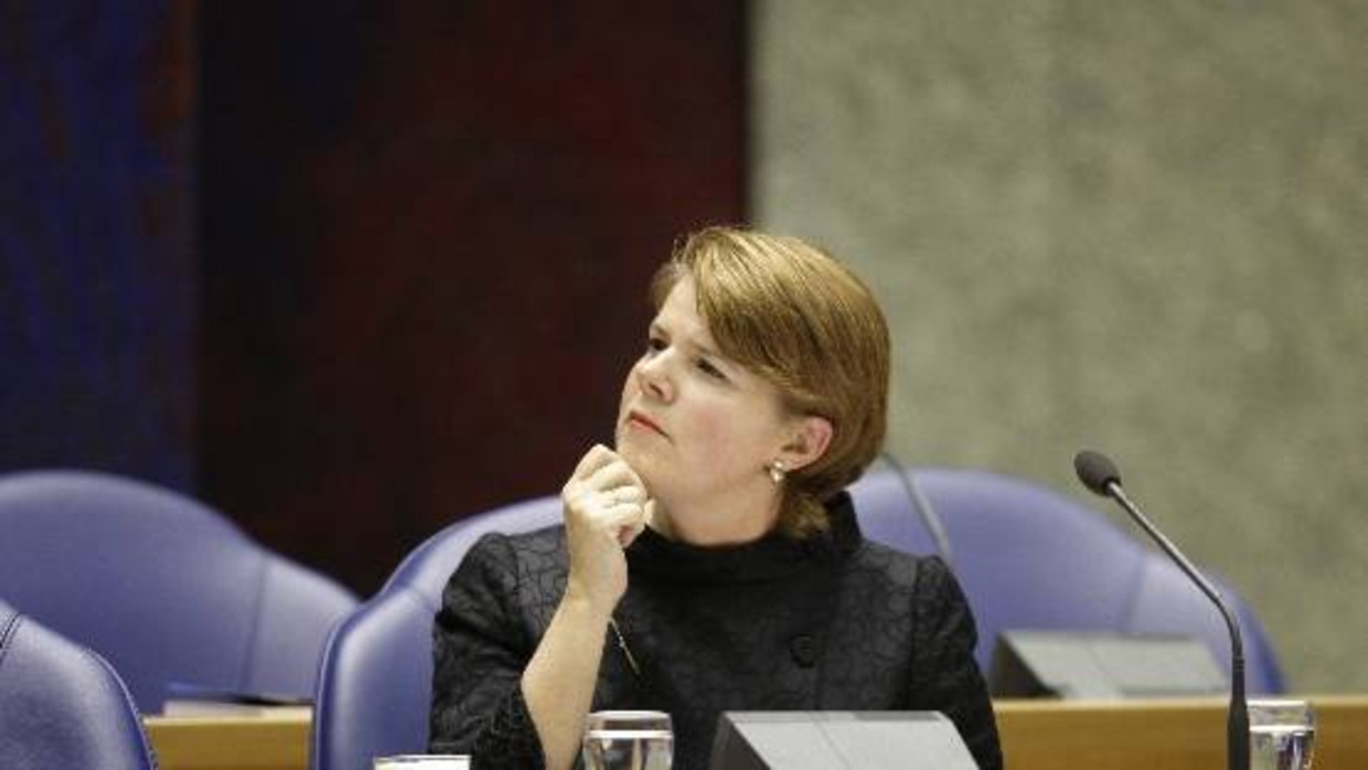 Staatssecretaris Marja van Bijsterveldt (Ronald Fleurbaaij) Beeld 