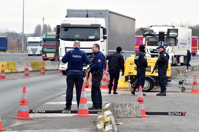 Het bizarre incident deed zich voor op de grensparking van de E17 in Rekkem. (archieffoto als illustratie)
