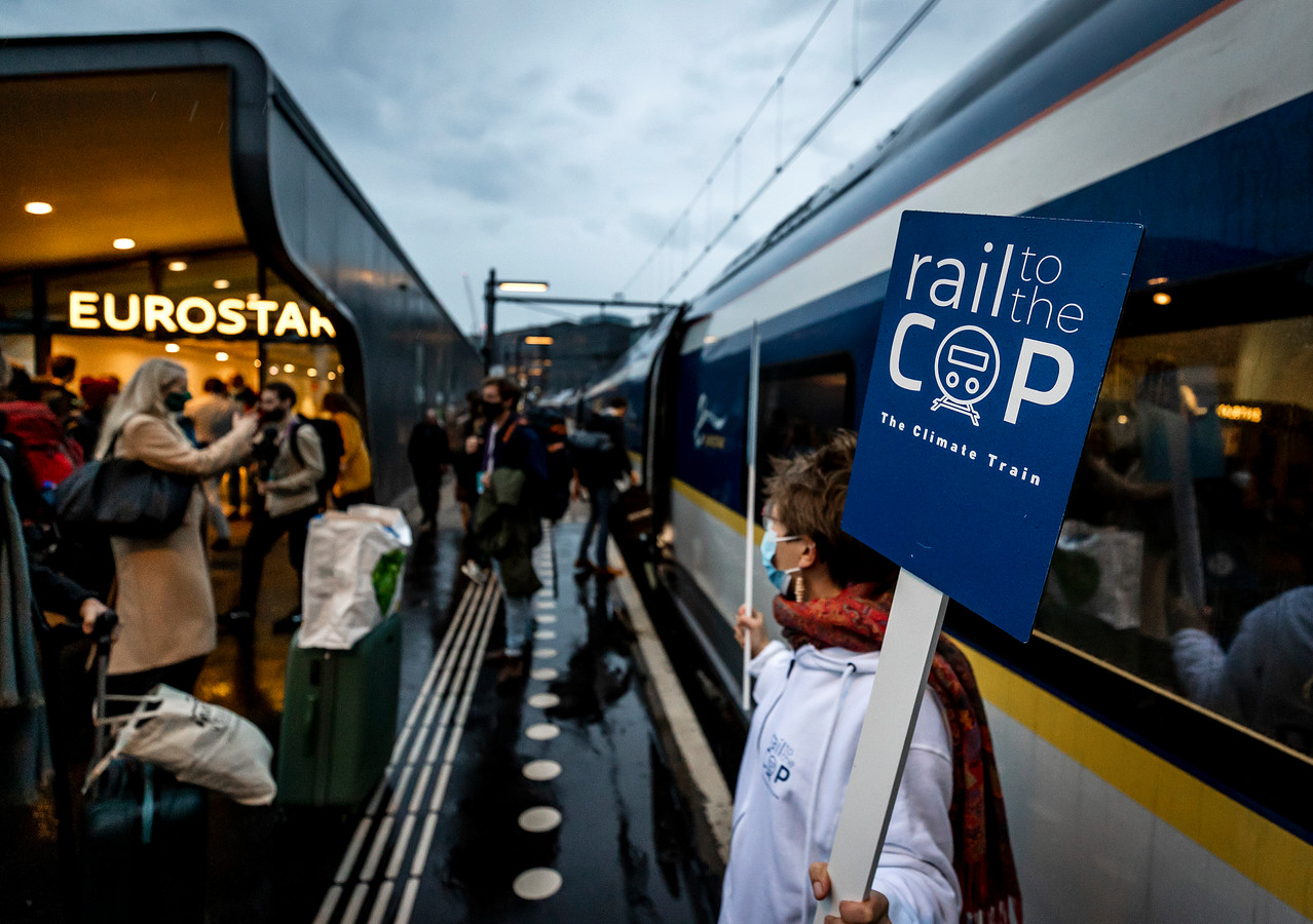 Ns En Prorail ‘tot 700 Kilometer Is De Trein Een Alternatief Voor Vliegtuig Foto Ed Nl