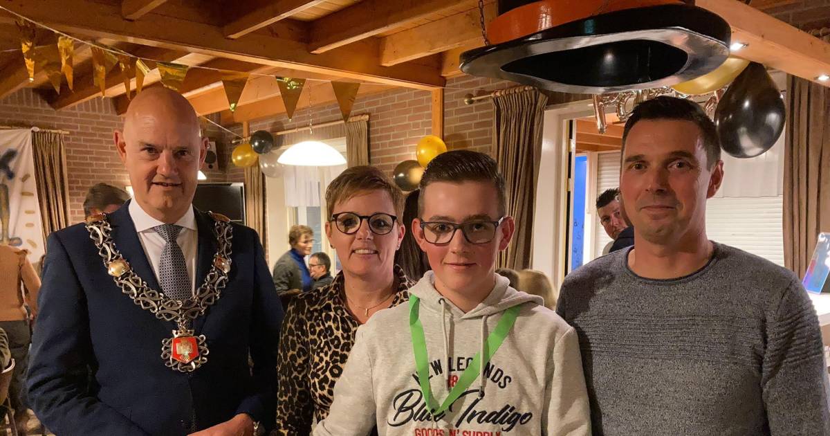 Jeugdlintje voor Jur Baijens uit Duizel