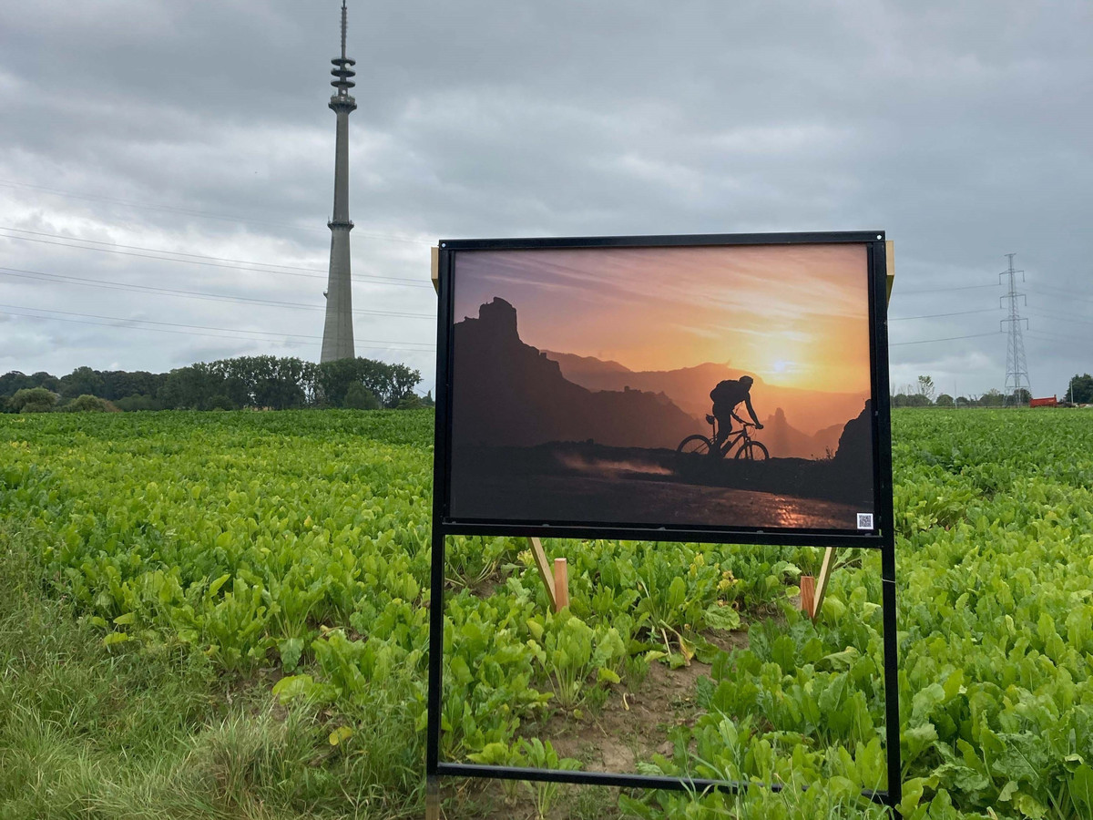 Gravelbikers pikken tijdens Gordelfestival ook mooie beelden mee