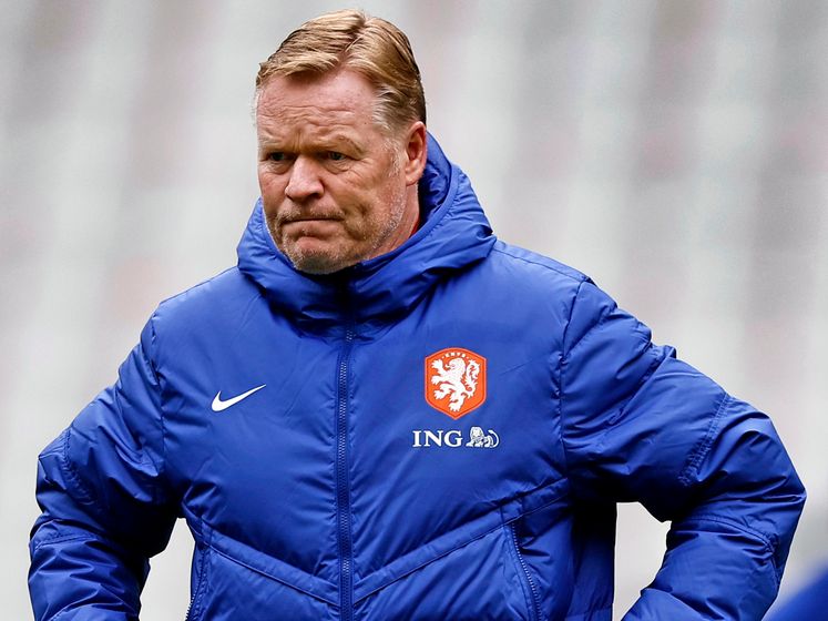 Koeman over ziektegolf Oranje: 'Zag nog net Veerman wachten op een taxi’