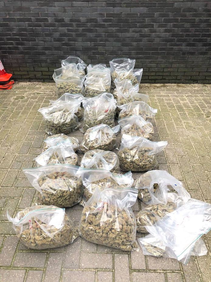 De politie hield in februari twee verdachten aan in de woning van de vrouw aan de Grote Beer in Amersfoort in verband met de vondst van een grote hoeveelheid hennep.