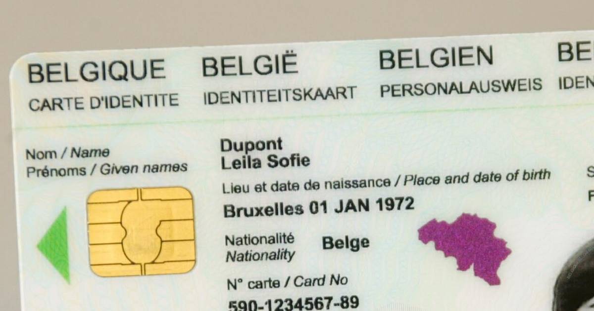 Plus De 183 000 Cartes D Identite Defectueuses Depuis 2005 Belgique 7sur7 Be