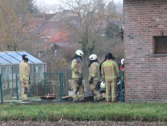 Veel schade na brand in tuinhuis