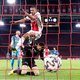 In een spanningsloze wedstrijd maakt het zelfvertrouwen van Ajax veel goed