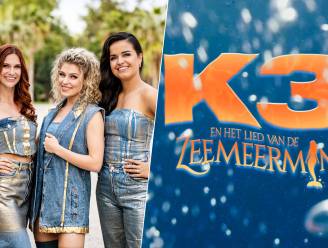 Hanne, Marthe en Julia eind 2024 voor het eerst samen op het grote scherm in nieuwe film ‘K3 en het lied van de zeemeermin’