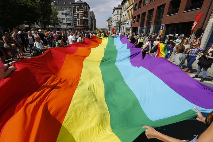 De Gay Pride in Antwerpen