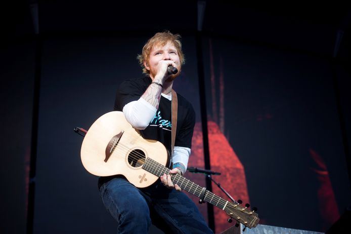 Ed Sheeran lanceerde zijn nieuwe single.